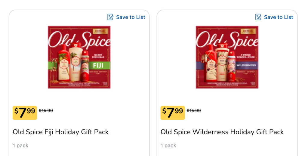 old spice holiday gift boxes from kroger site